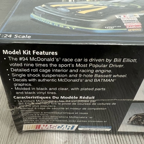 Bill Elliott McDonalds Thunderbat
#94 Mark Martin's #6 Folgers Ford
NASCAR NEW 2 - Picture 7 of 9